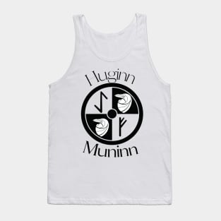 Huginn and Muninn Shield Tank Top